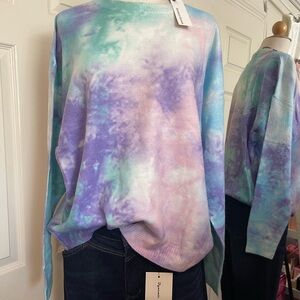 Newbury Kustom Multicolor Tie-Dye Sweatshirt
